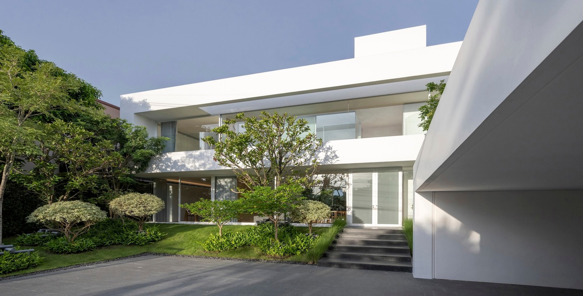 Home by Spacy Architecture: A Tranquil Residential Retreat on the Outskirts of Bangkok
