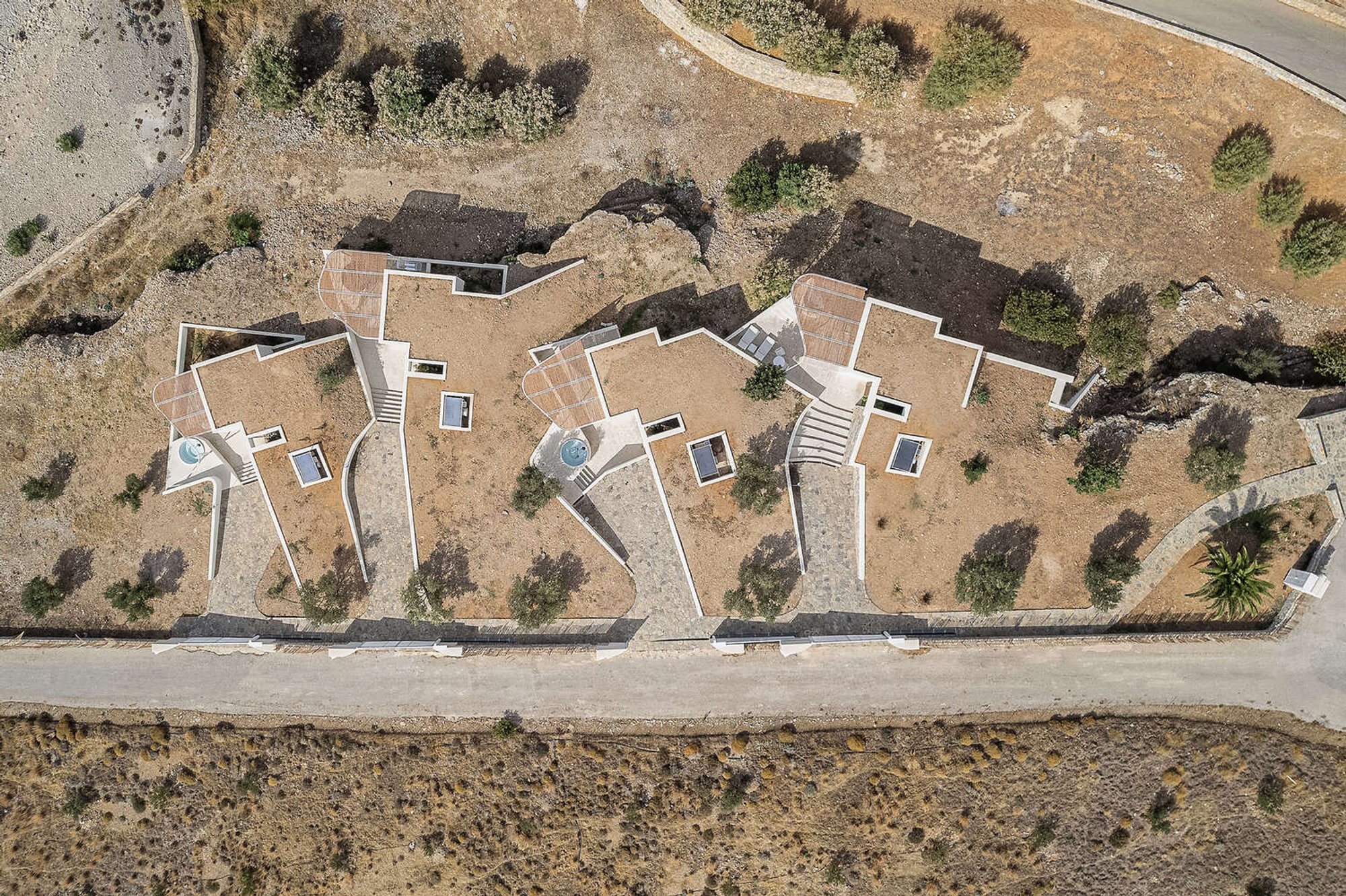 Hidden Ladies Suites by inDetail Architecture: A Minimalist Boutique Hotel Design in Crete