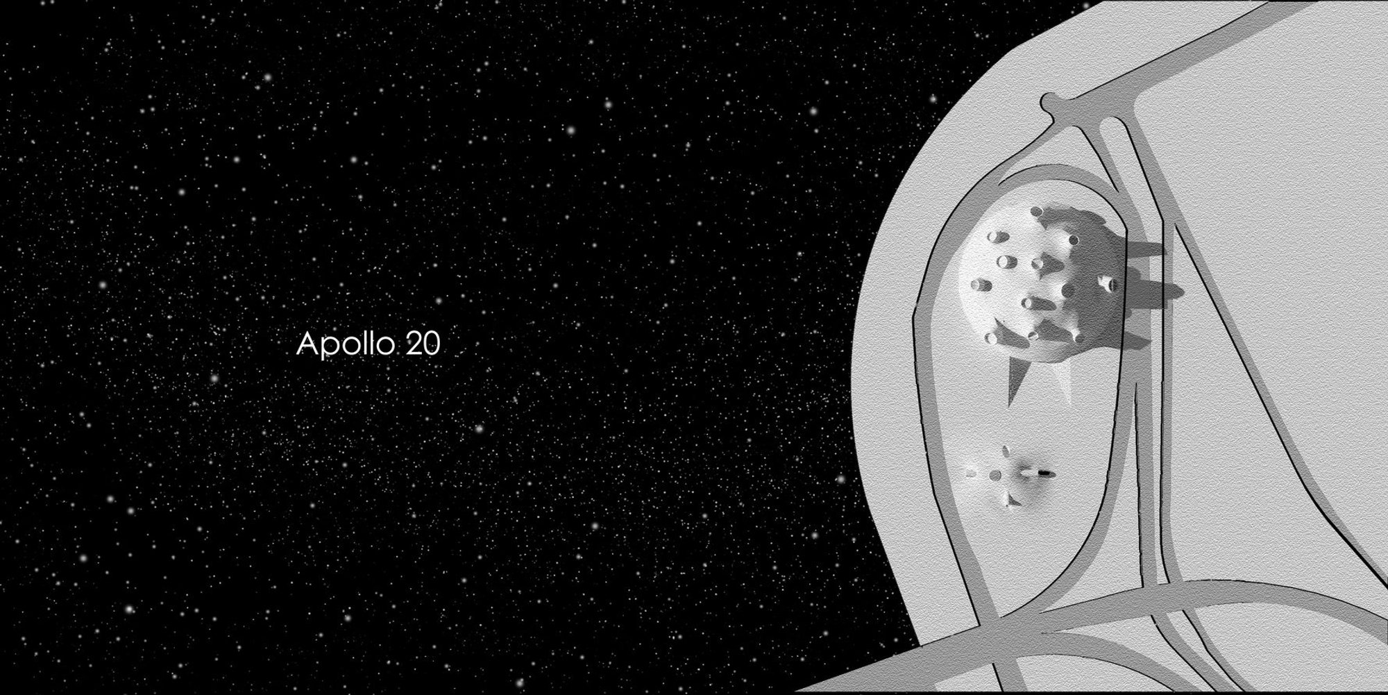 Apollo 20: An Architectural Tribute to Lunar Exploration and Cosmic Wonde