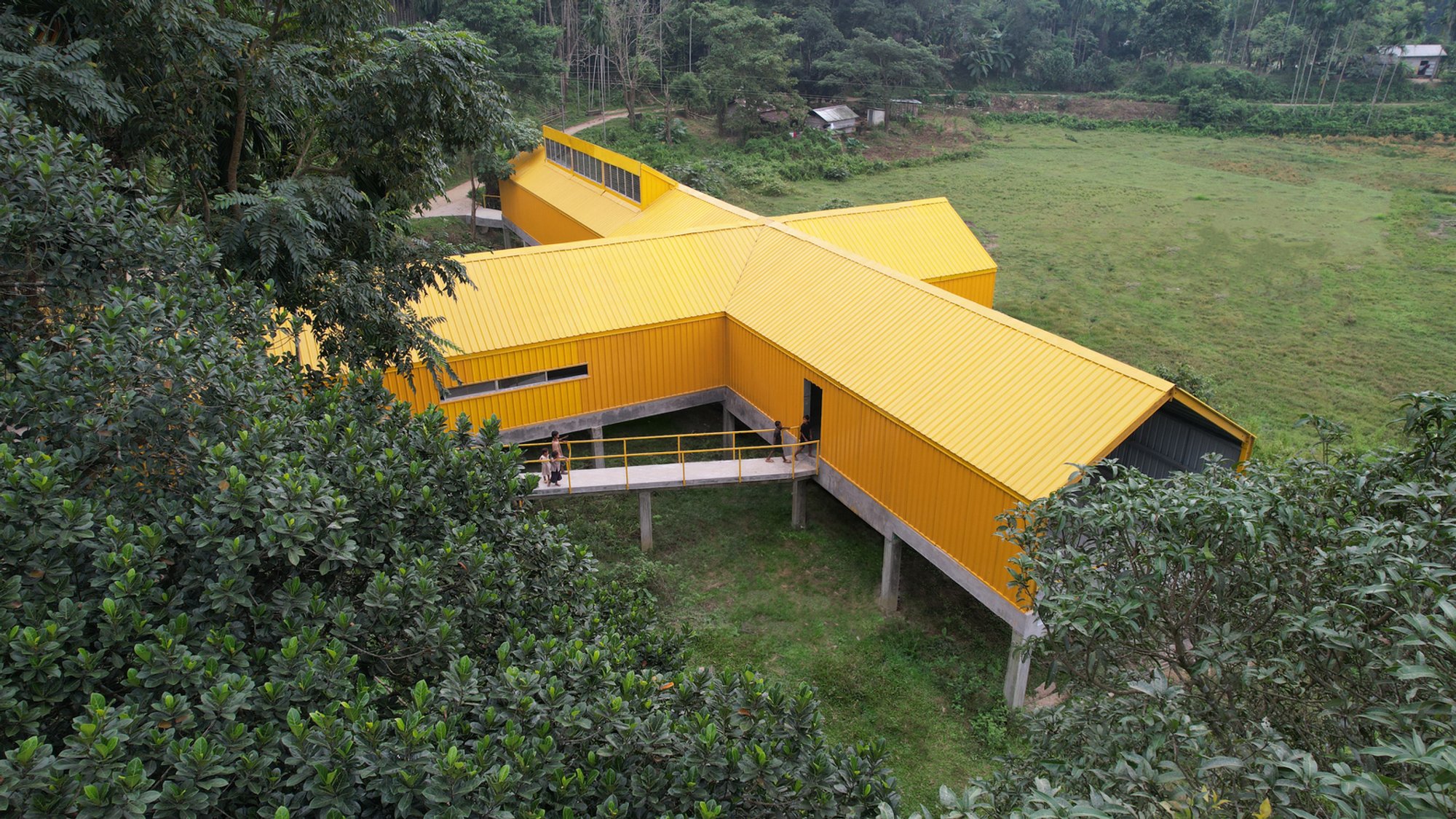 Rural Sustainable Architecture in Meghalaya: Jackfruit Processing Unit and Community Centre by atArchitecture