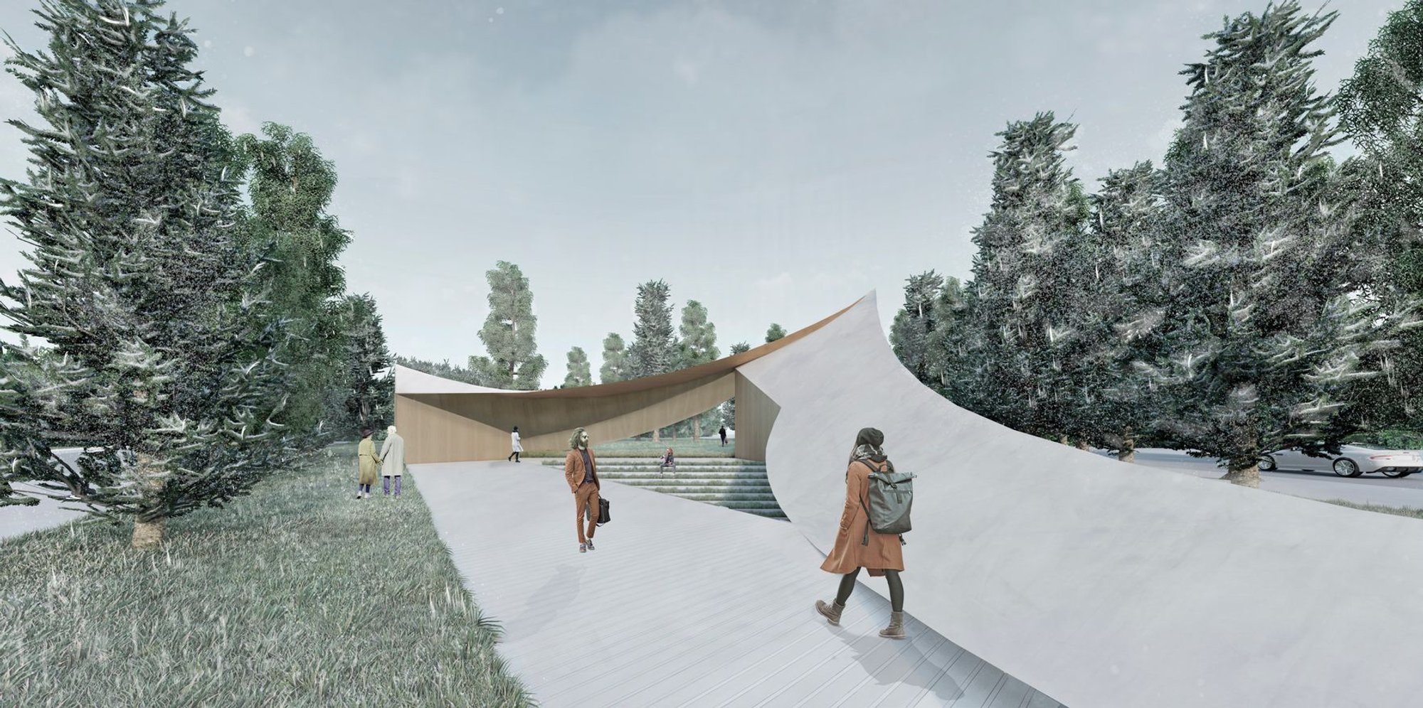 Solarium: A Sustainable Library Design in Extreme Climates