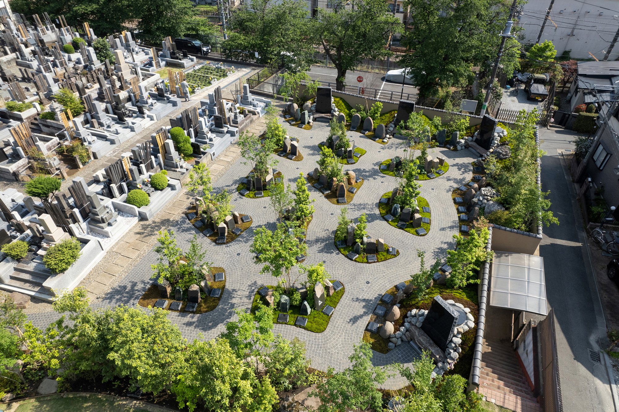 Kezouin Fuchu-shi Cemetery by Love Architecture: A New Paradigm in Japanese Memorial Design