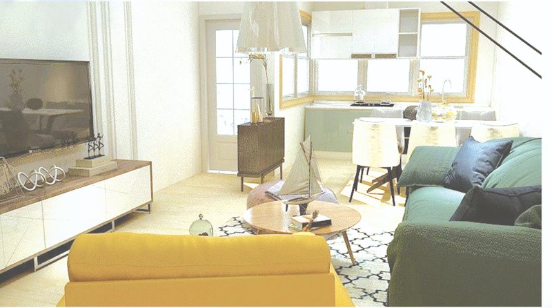 Bright, open-plan living and dining space that enhances everyday interaction and comfort for the entire family.