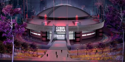Cyber Arena: A Futuristic Landmark in Esports Architecture