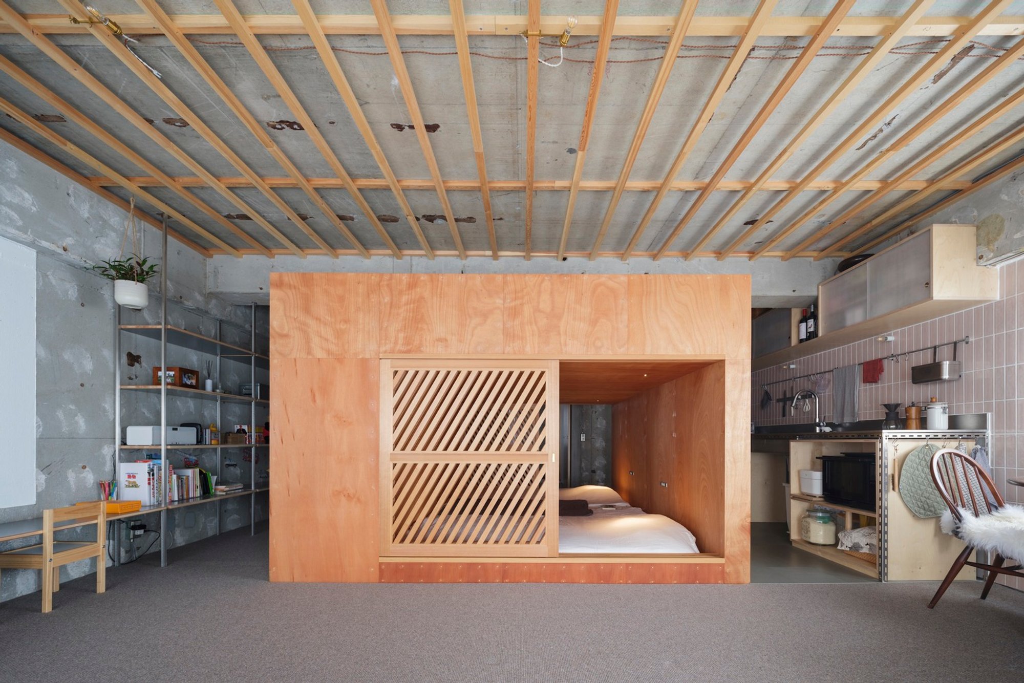 Apartment Renovation in Honancho by Takehiko Suzuki