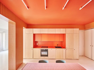 Tres Piezas Apartment Renovation by Estudio Gonzalo del Val and Toni Gelabert Arquitectes