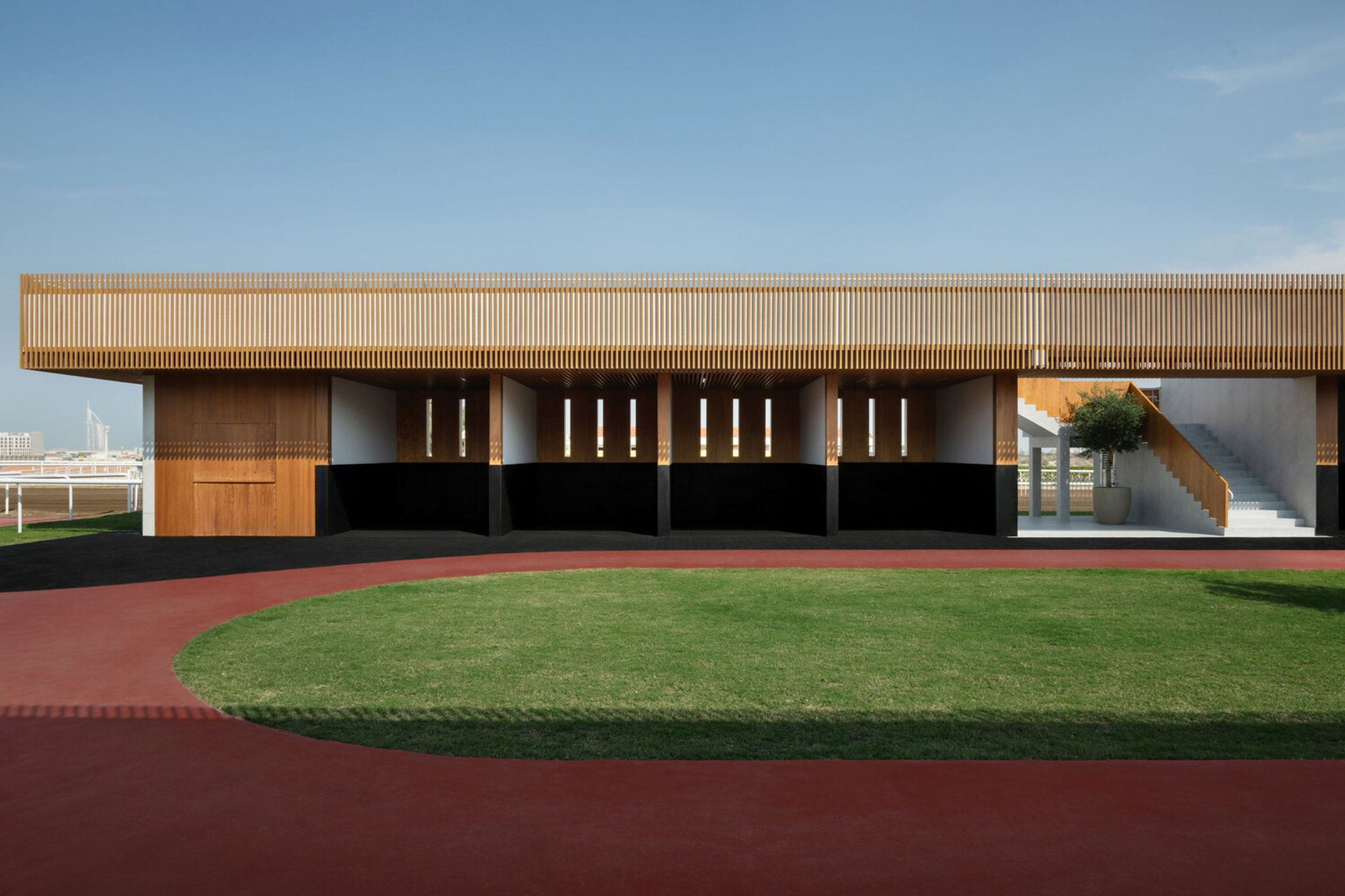 Saddling Boxes & Private Deck by Studio.D04: A New Benchmark in Equestrian Architecture Design