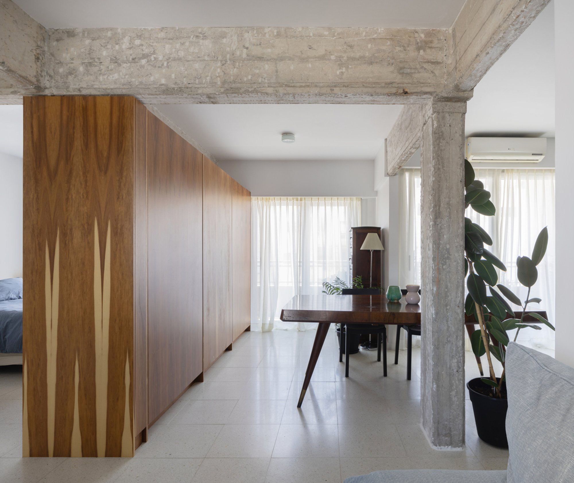 Small Apartment Renovation in Buenos Aires: A Flexible Living Space by Pedro Ignacio Yáñez + Carolina Recondo