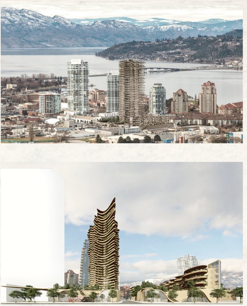Eagle Eye Tower reshapes Kelowna’s skyline with a sustainable west coast identity.