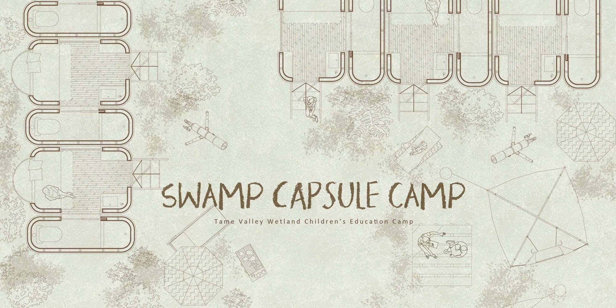 Swamp Capsule Camp: A Model for Sustainable Architecture in Wetlands