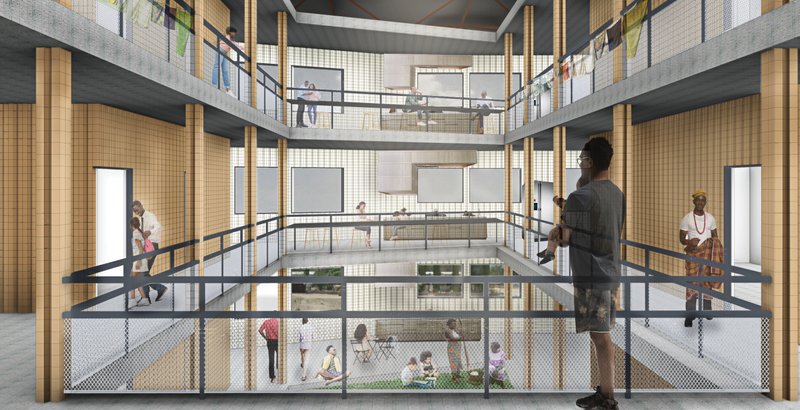 Courtyard Living in Ghana: a community housing model rooted in West African spatial tradition and sustainable construction