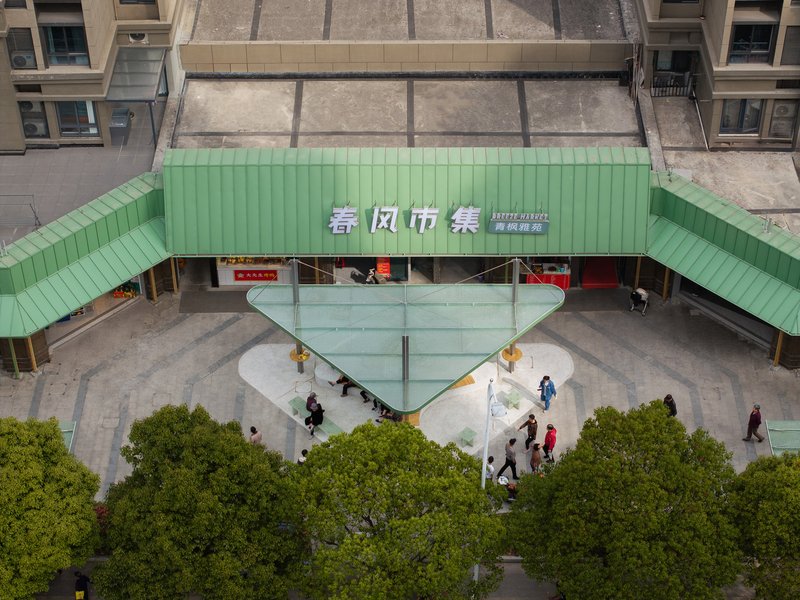 BREEZZE Market by Dispacement Architectural Design: Reviving Urban Spaces Through Community Market Architecture