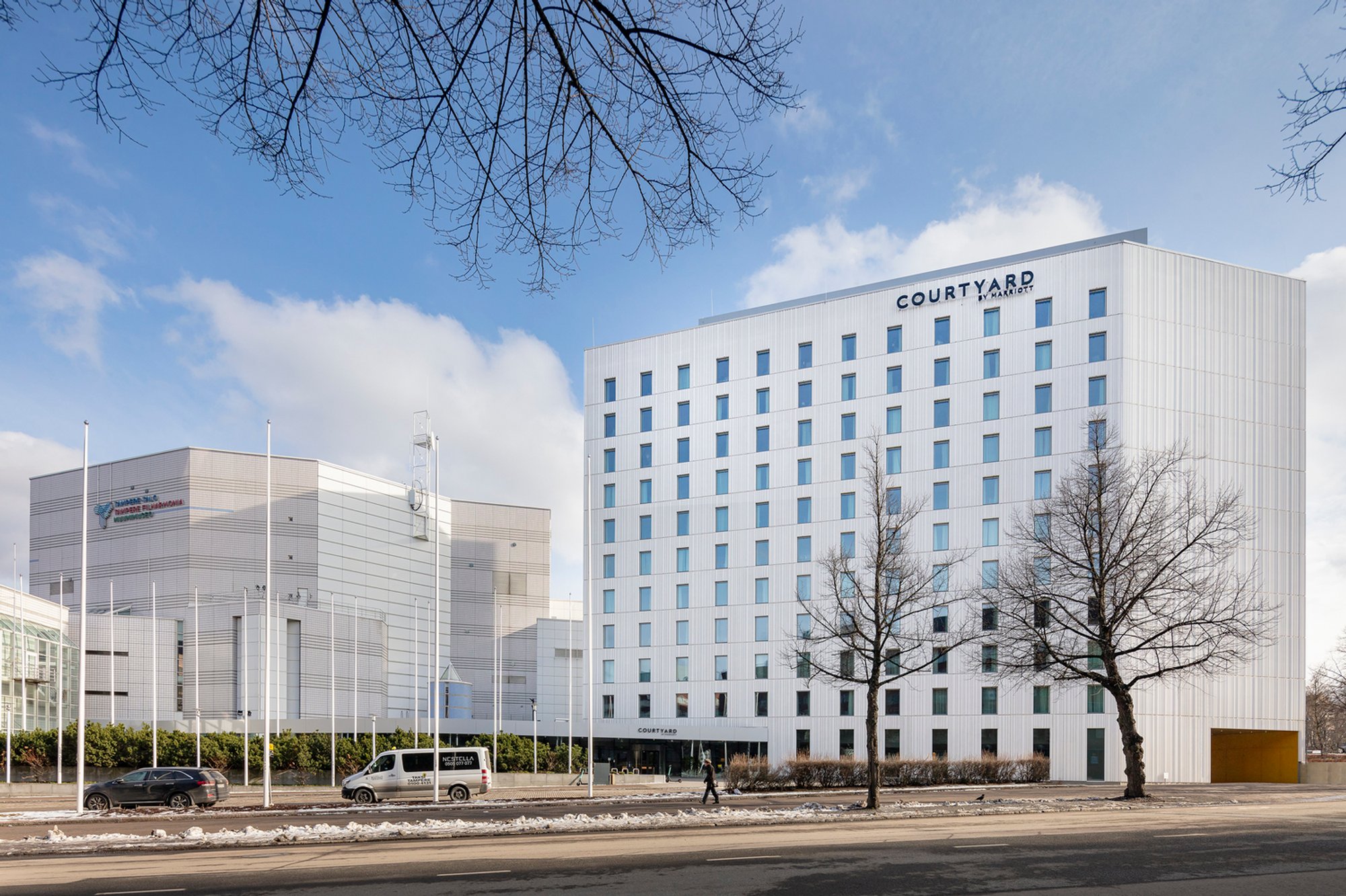 Courtyard by Marriott Tampere City Hotel by ALA Architects: A Sculptural Addition to Finland’s Urban Fabric