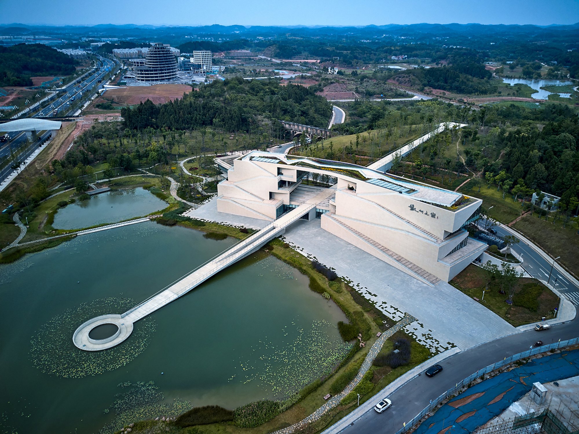 Window of Kaizhou Museum by BIAD + ZXD Architects: A Visionary Gateway Between Nature and Urban Culture
