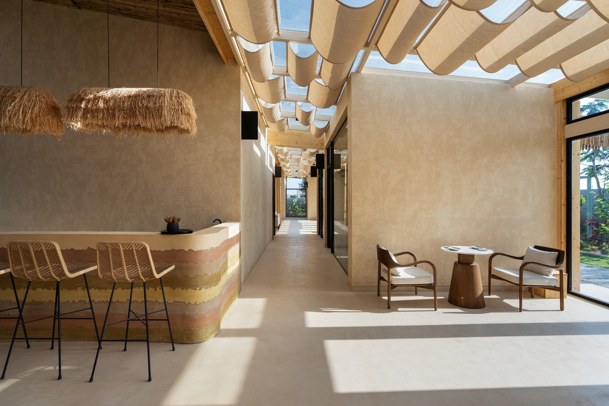 Biophilic Commercial Architecture: Elements of Nature Office by Source Architecture in Bangalore