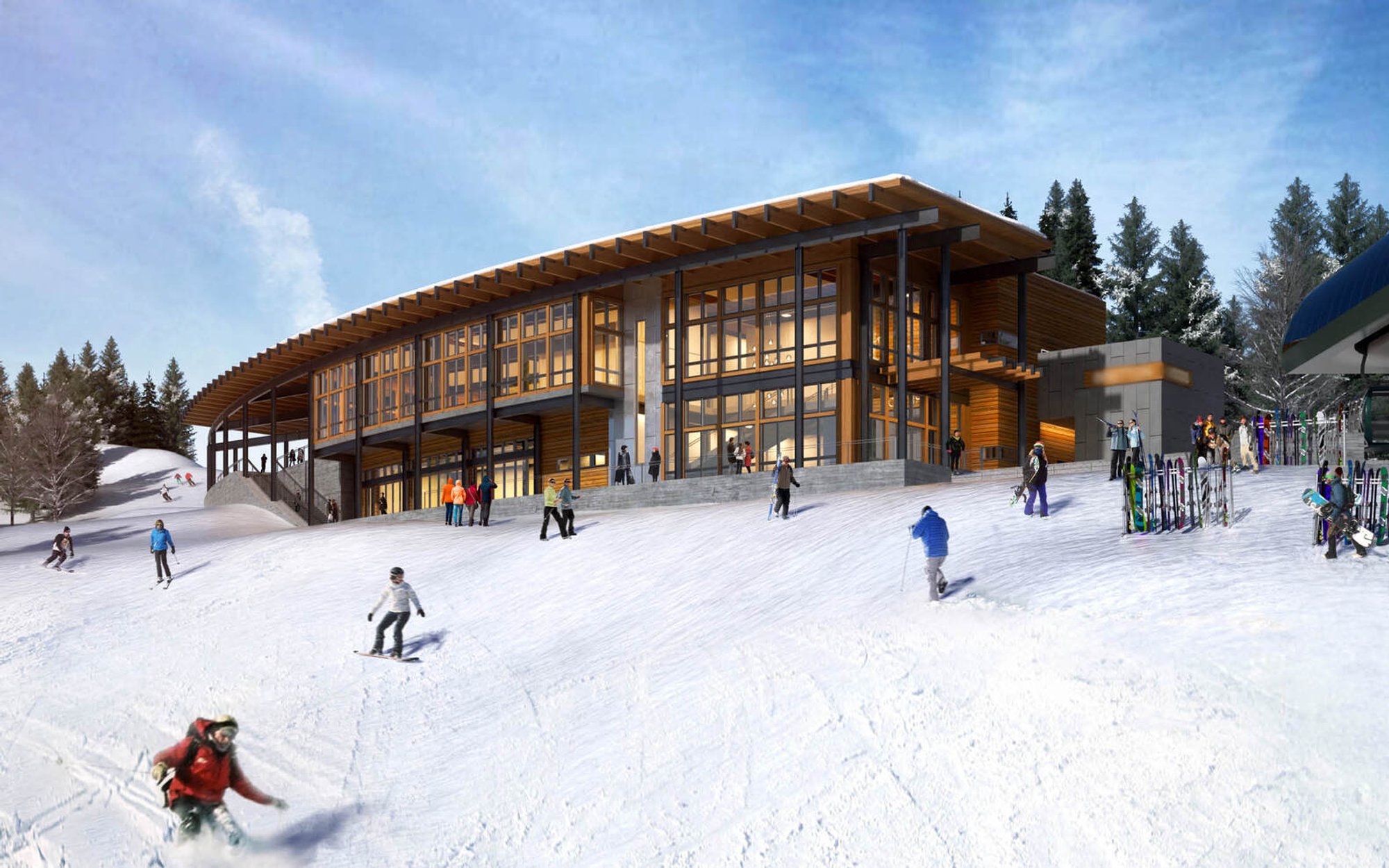 Rosebrook Lodge: A Contemporary Marvel of Mountain Lodge Architecture by Bull Stockwell Allen