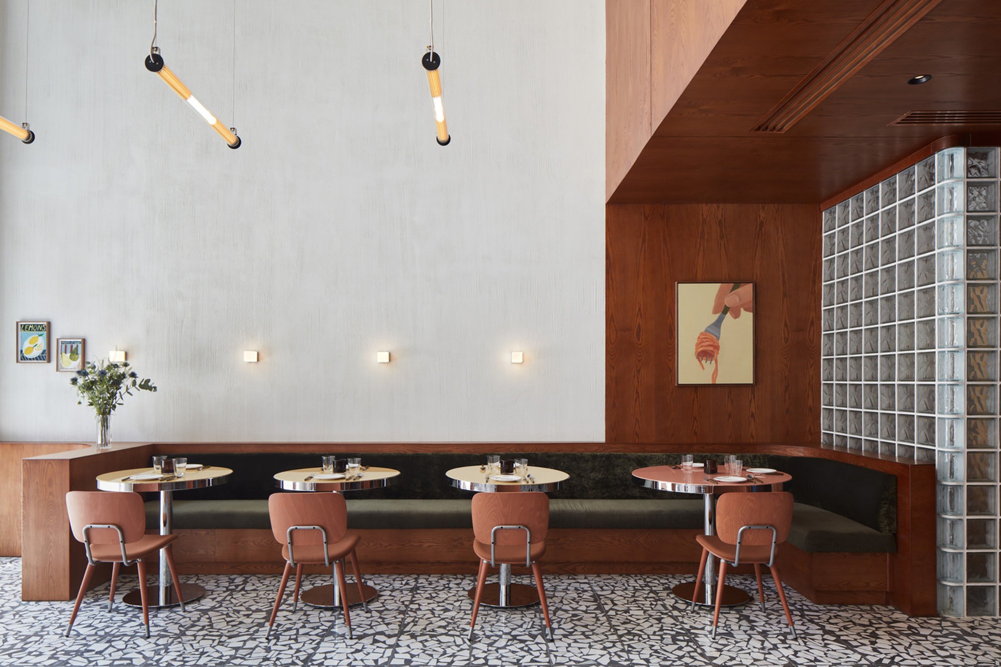 Juno Restaurant by Rawan Muqaddas and Selma Akkari: A Contemporary Neo-Diner in Doha’s West Walk