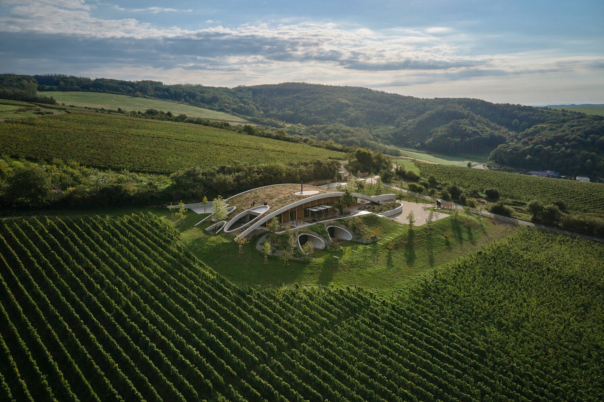 Gurdau Winery by Ales Fiala: A Harmonious Fusion of Organic Architecture and Wine Heritage in Czechia