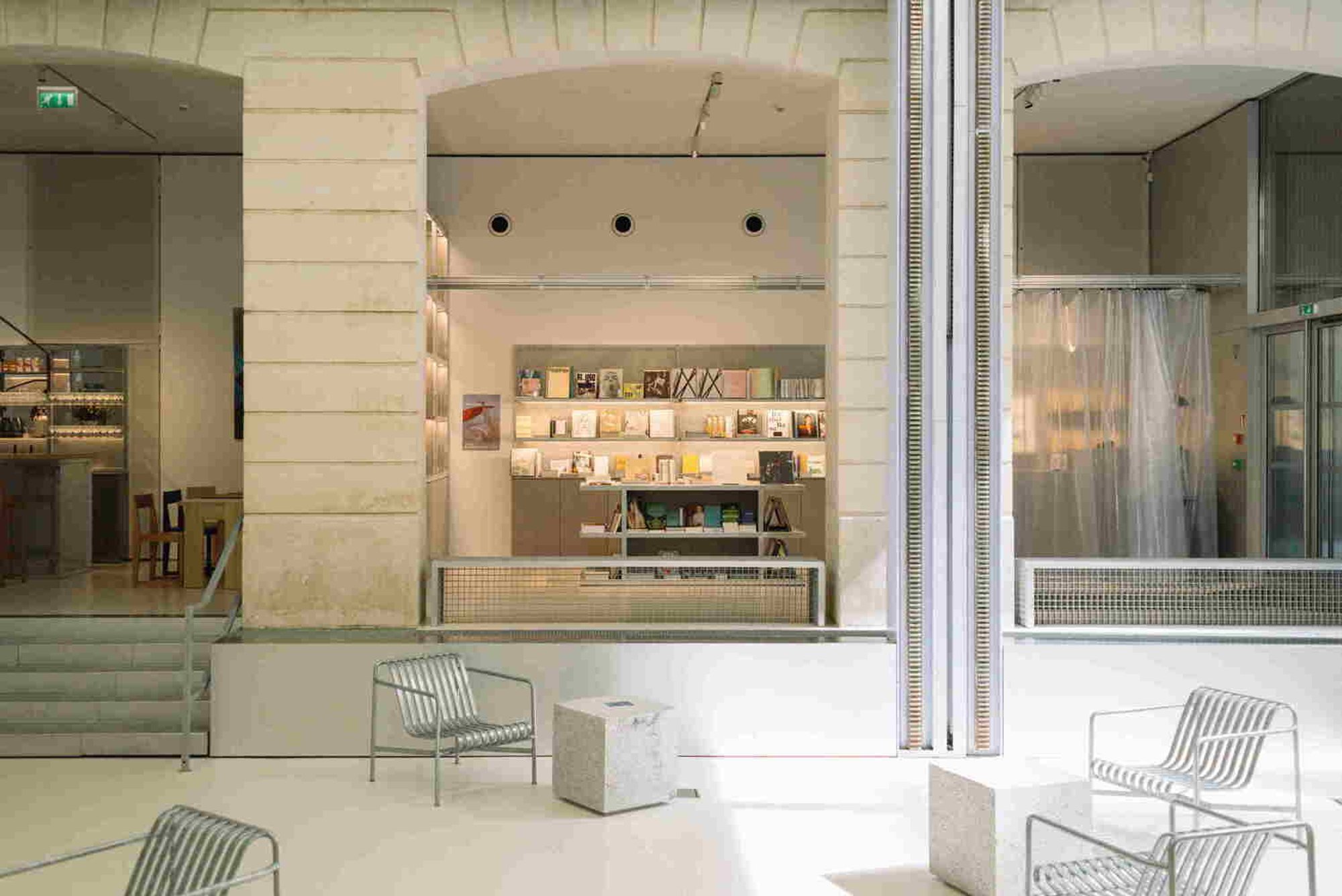 Cultural Architecture in Paris: Lafayette Anticipations X Café Mater by ūti architectes