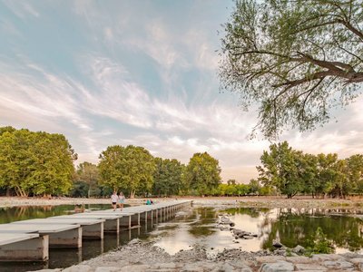 Floodable Bridge Ter in Manlleu River: A Seamless Fusion of Urban Design and Ecology