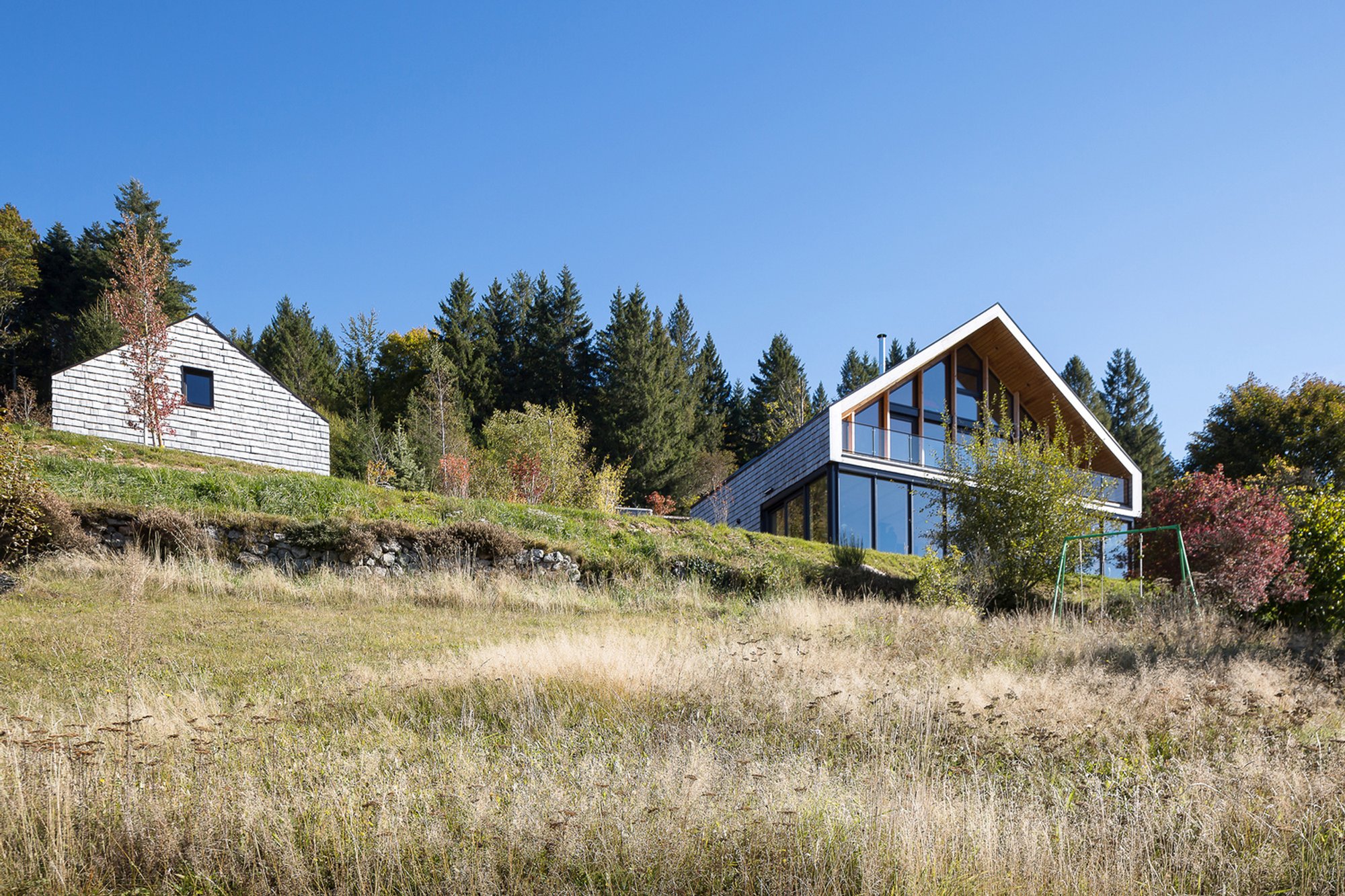 House in Gérardmer by Studiolada: A Contemporary Take on Vernacular Upland Architecture in the Vosges