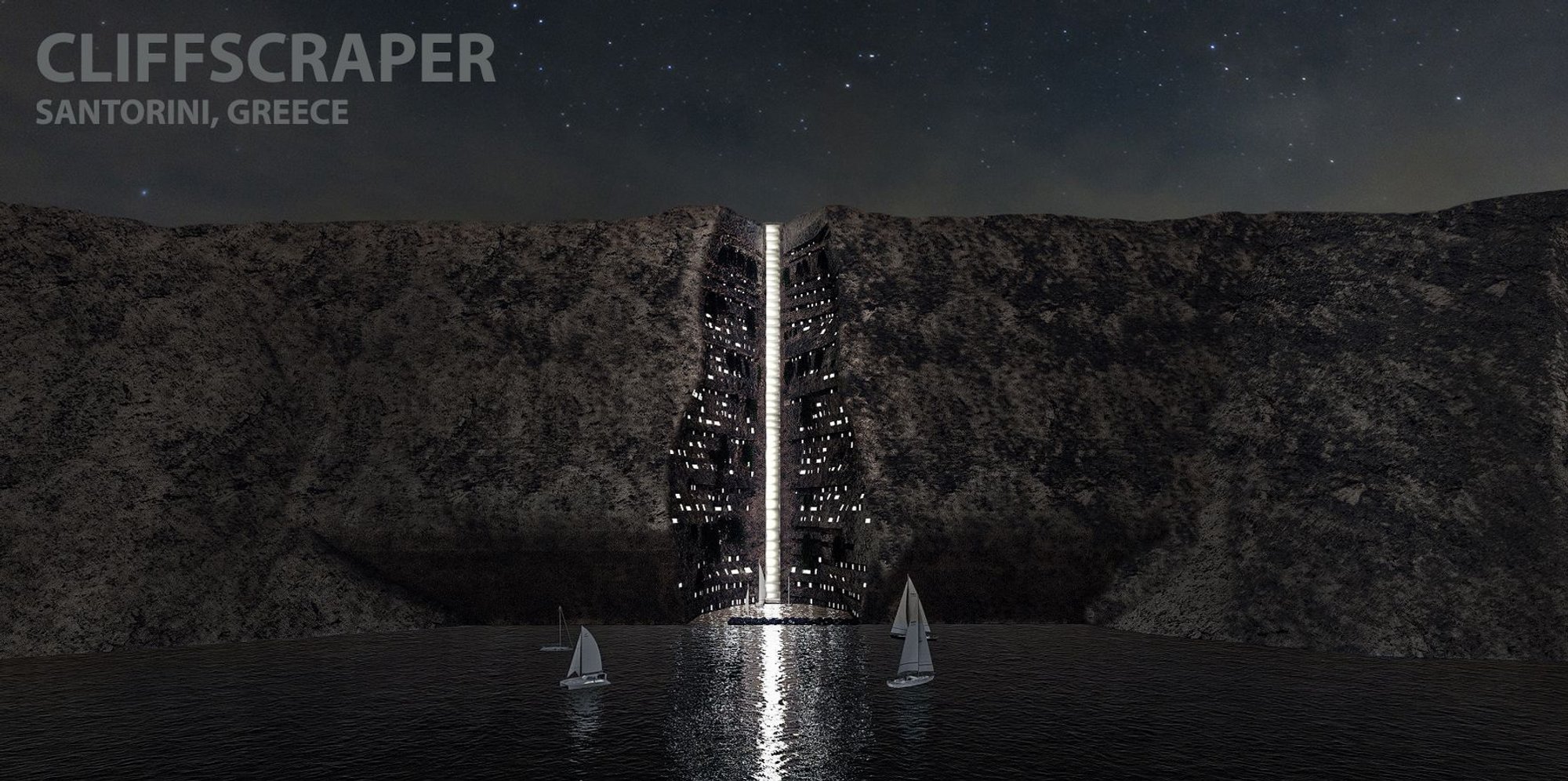 CLIFFSCRAPER: A Sustainable Skyscraper Design Rooted in Topography