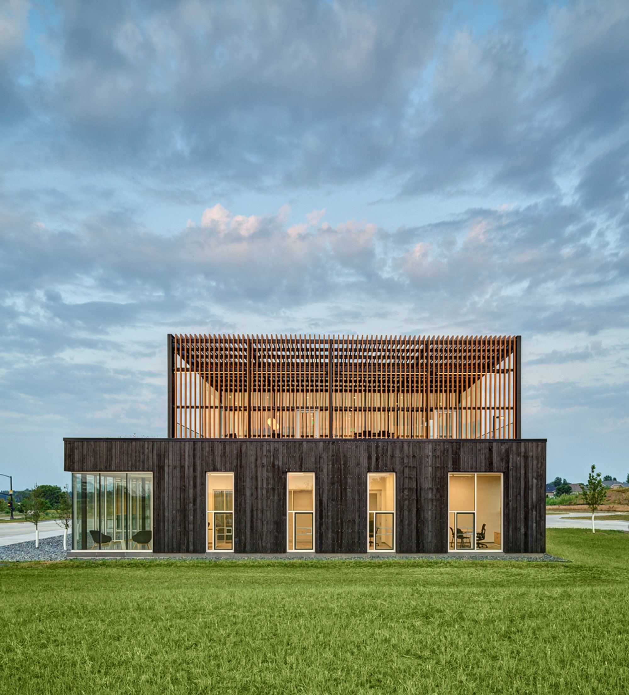 Marion Fire Station No. 1 by OPN Architects: A Wellness-Oriented Civic Landmark