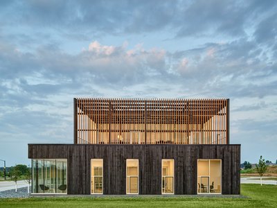 Marion Fire Station No. 1 by OPN Architects: A Wellness-Oriented Civic Landmark