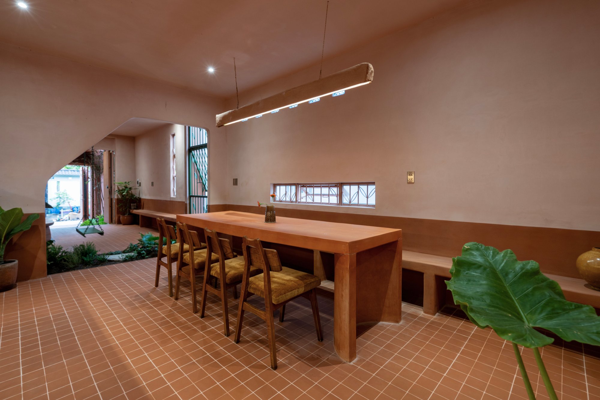 Vietnam Earthenware House Architecture: Blending Tradition and Contemporary Design by NAQI & Partners