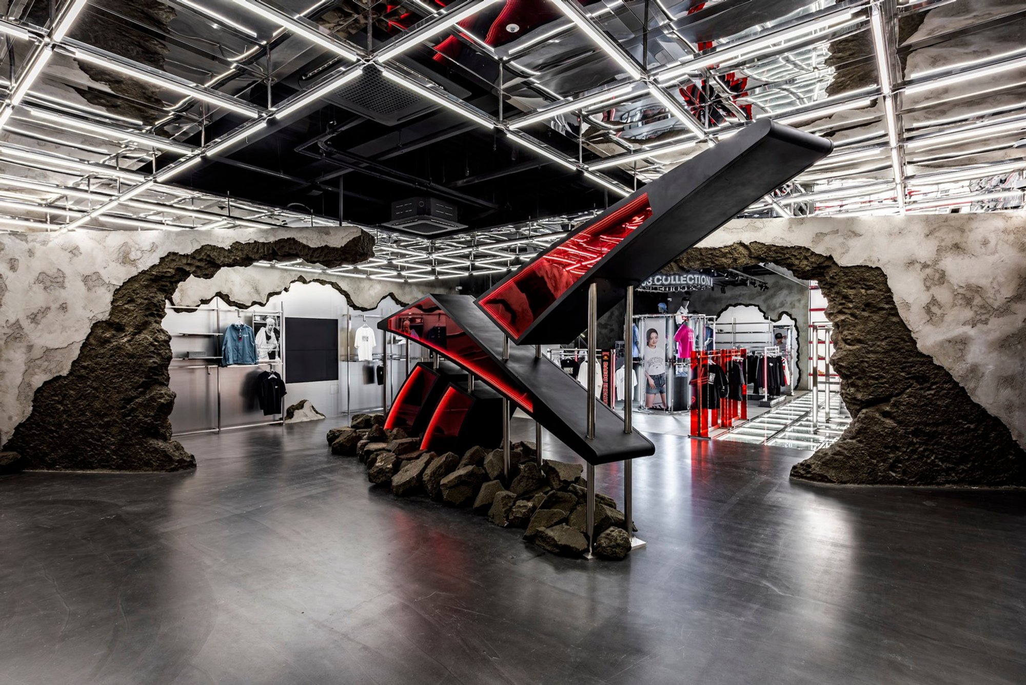 Reebok Flagship Store by NiiiZ Design Lab: Redefining Sportswear Retail with a Bold Urban Edge