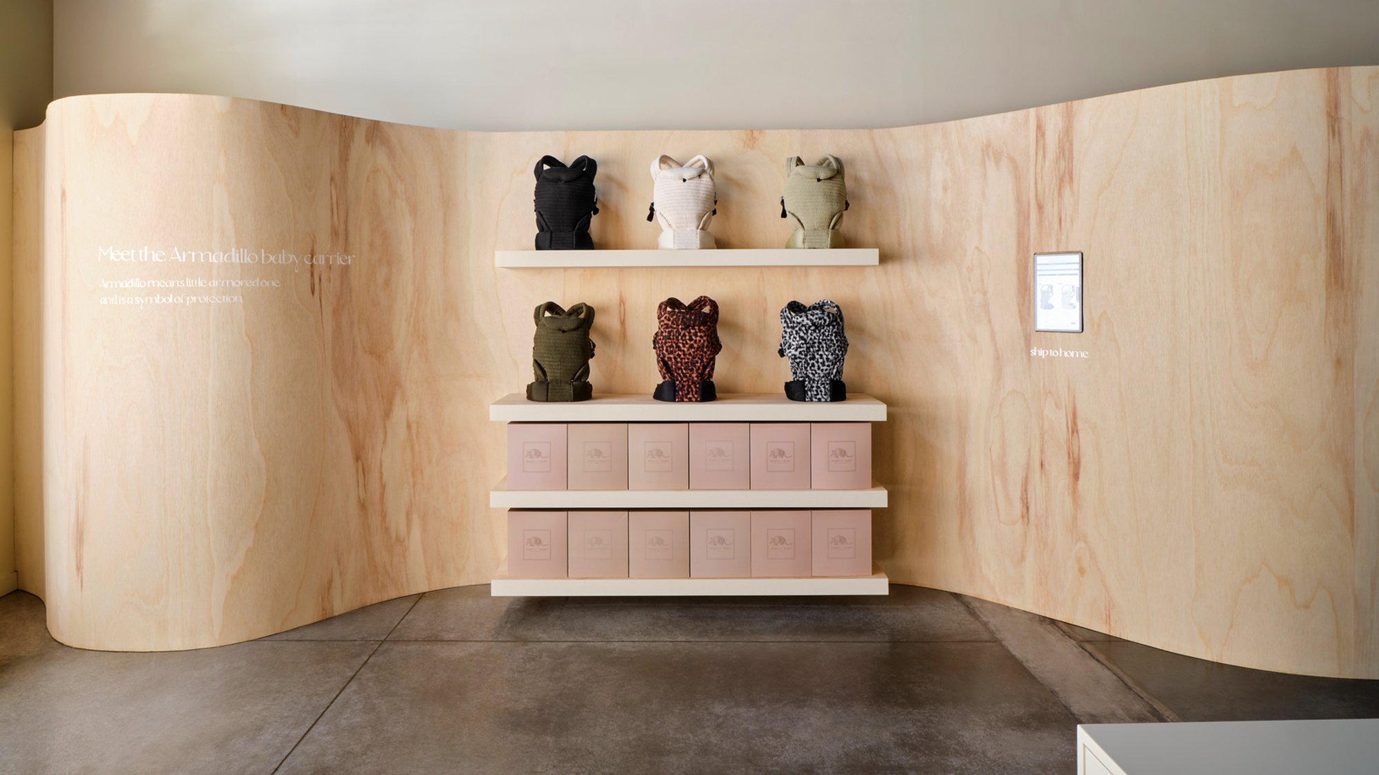 Bumpsuit Store: A Warm, Organic Take on Maternity Store Interior Design by Fox Fox Studio