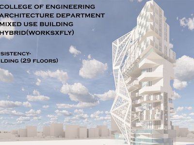 Future-Ready Mixed-Use Skyscraper Inspired by Nature and Urban Efficiency