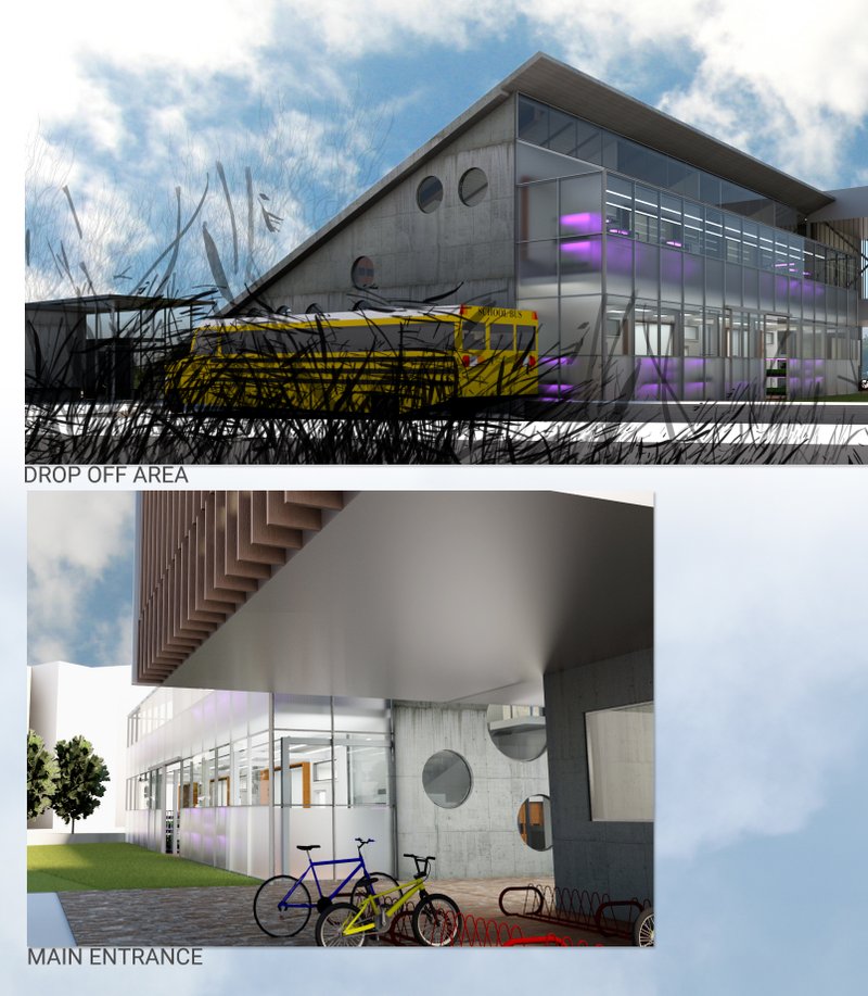 Child-safe transportation zones designed with eco-friendly mobility in mind.