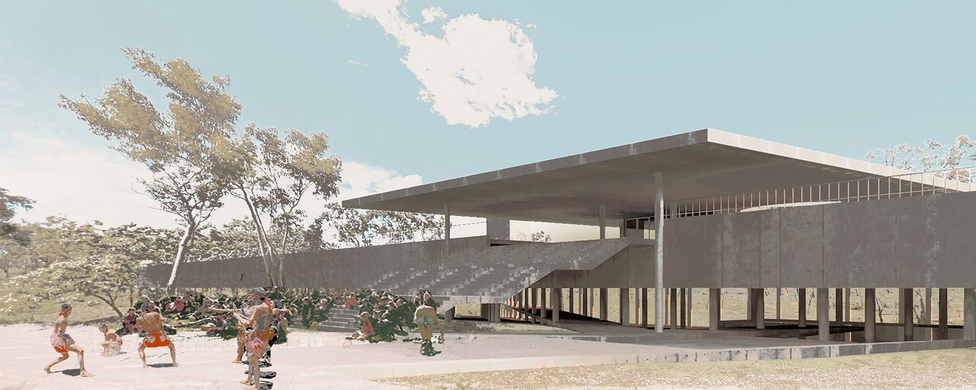 Reconnecting Realms: A Cultural Architecture Proposal Inspired by Aboriginal Worldviews