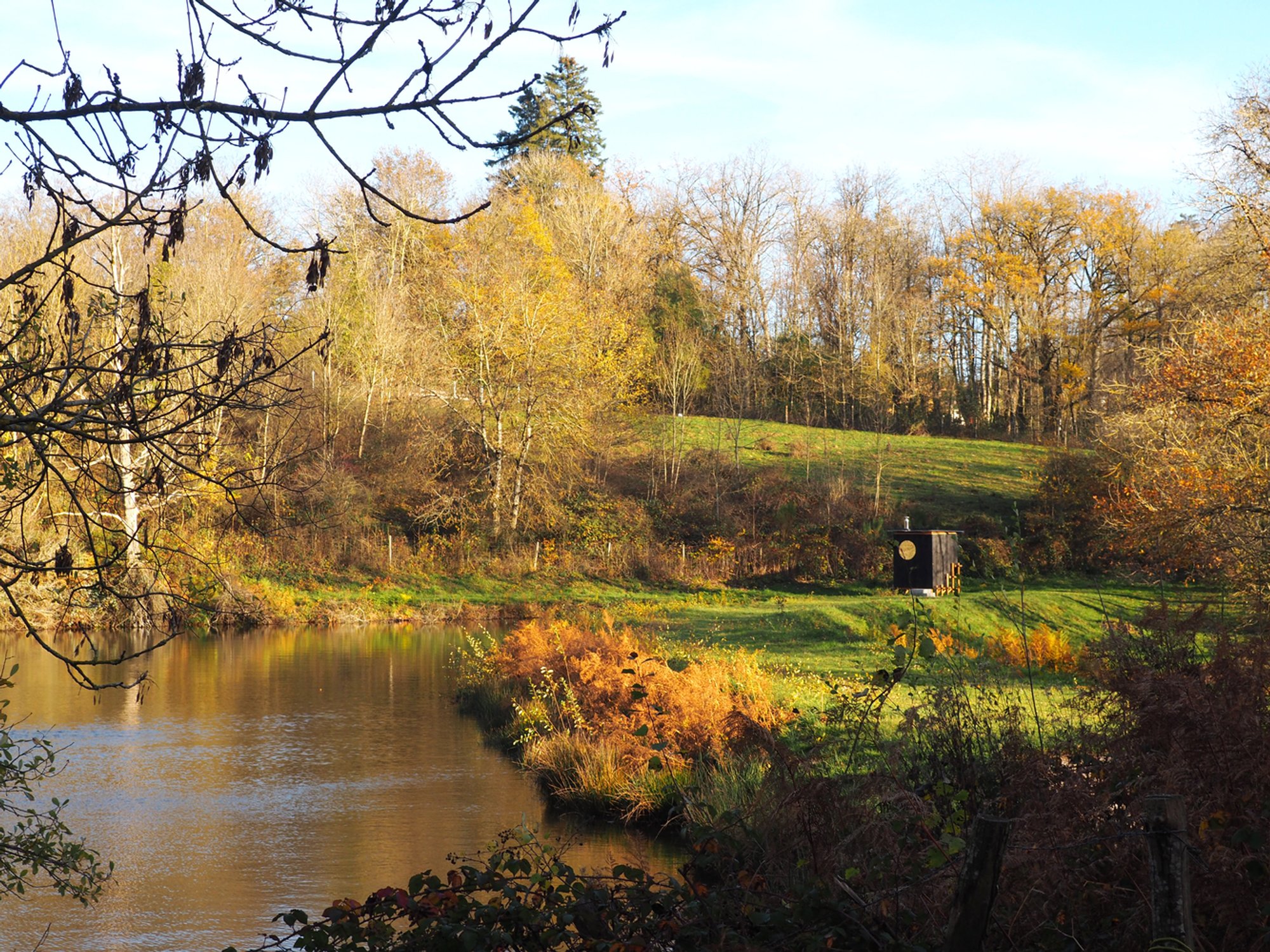 Le Sauna de Veillac by Atelier AJO: A Charred Timber Sanctuary in the Aveyron Countryside