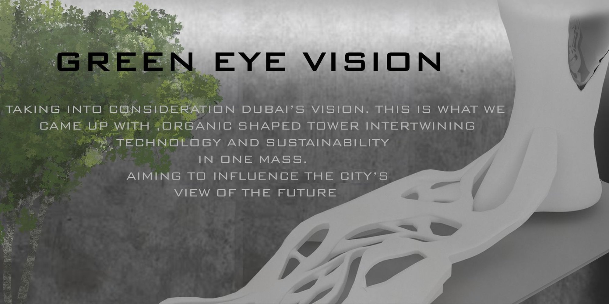 Green Eye Vision: A Glimpse Into Futuristic Sustainable Architecture