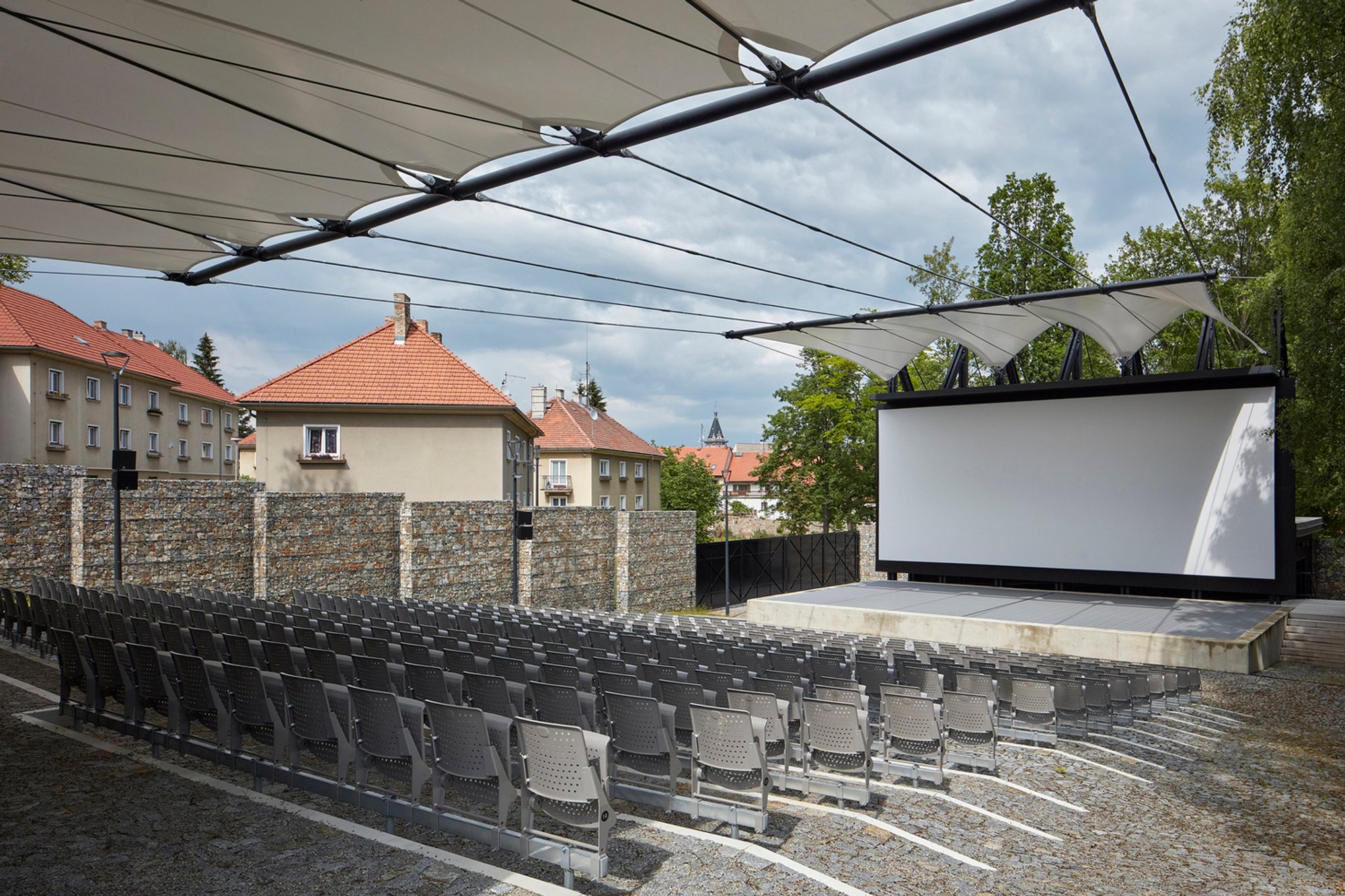 Open-Air Cinema Prachatice by Mimosa Architects: A Modern Revival of Cultural Space in Czechia