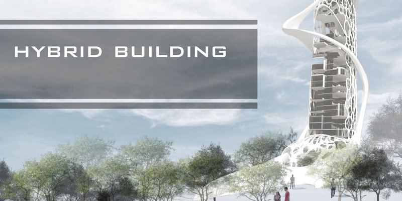 Hybrid Tower: Smart Cities Skyscraper
