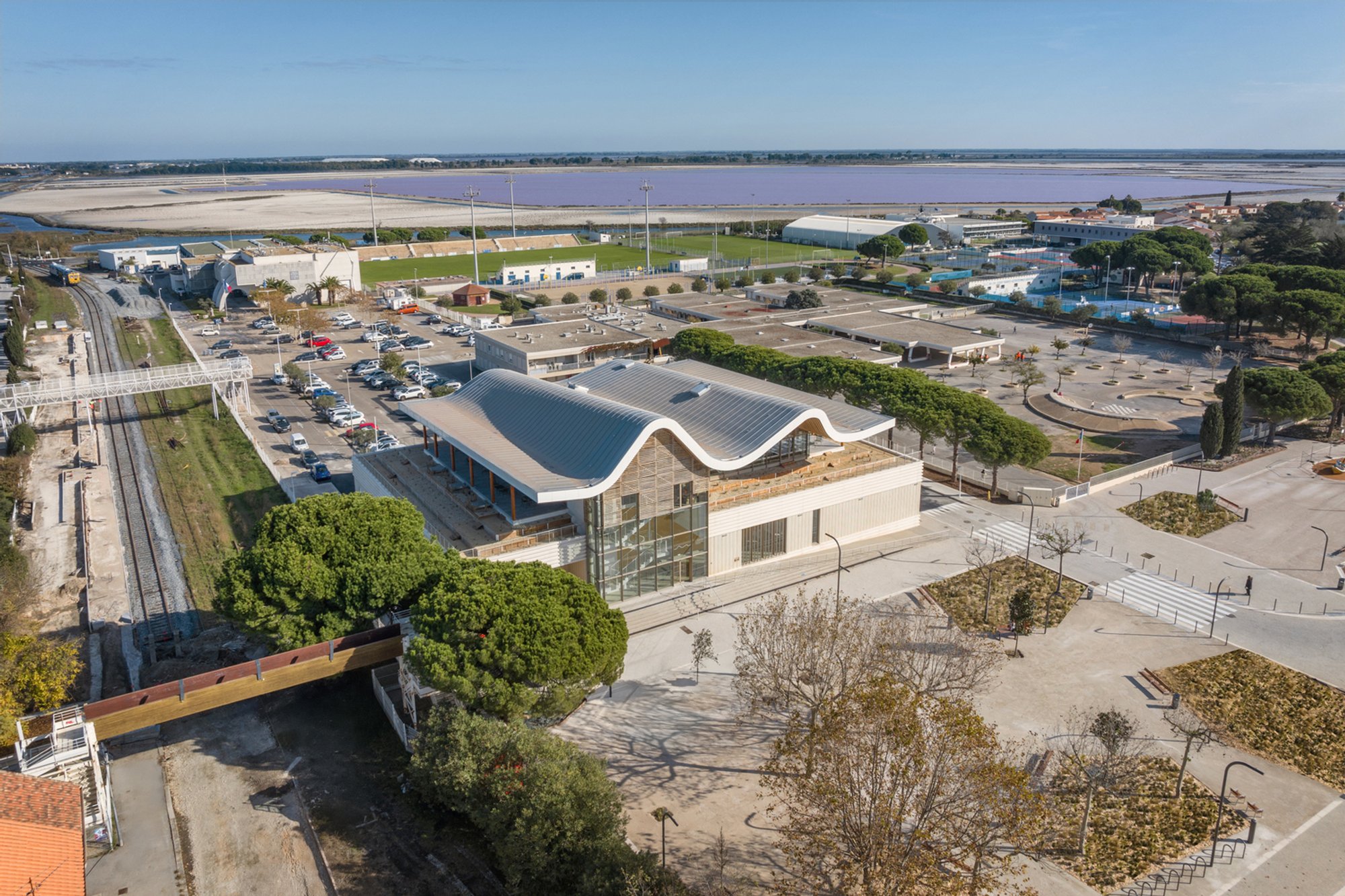 Contemporary Cultural Architecture in France: L’Agora Event Hall and Ernest Hemingway Media Library by Ateliers A+