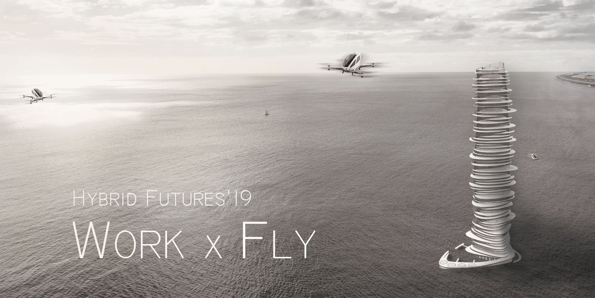 Futuristic Skyscraper Architecture: Redefining the Urban Commute with VTOL Integration