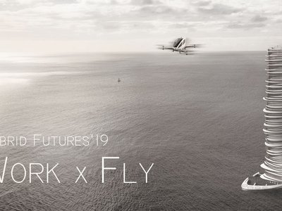 Futuristic Skyscraper Architecture: Redefining the Urban Commute with VTOL Integration