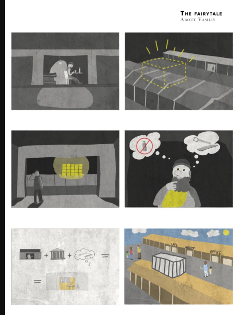 A whimsical narrative reimagining a garage as a seed for creativity, transformation, and community.