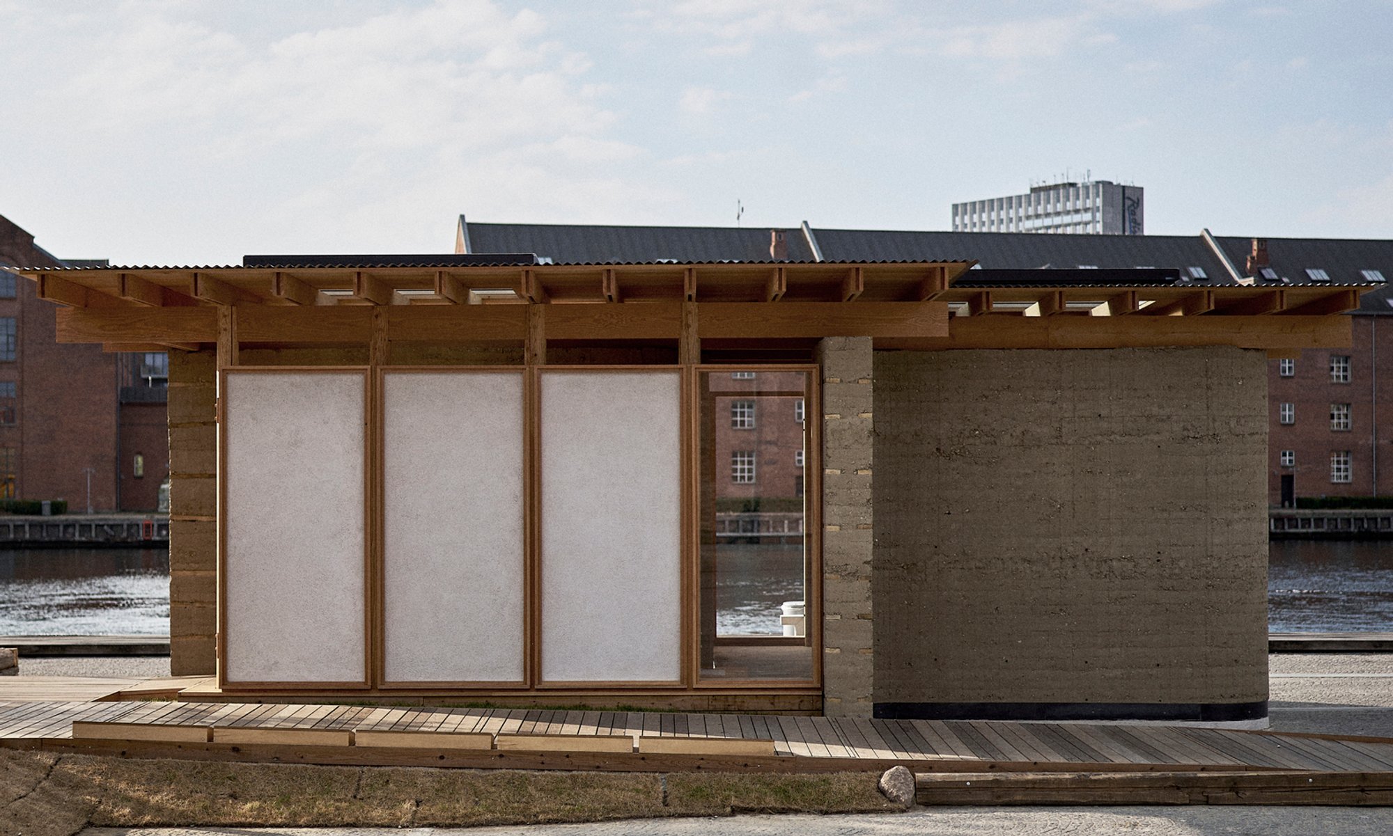 A Natural Pavilion by ReVærk: Pioneering Sustainable Architecture with Natural Materials in Copenhagen