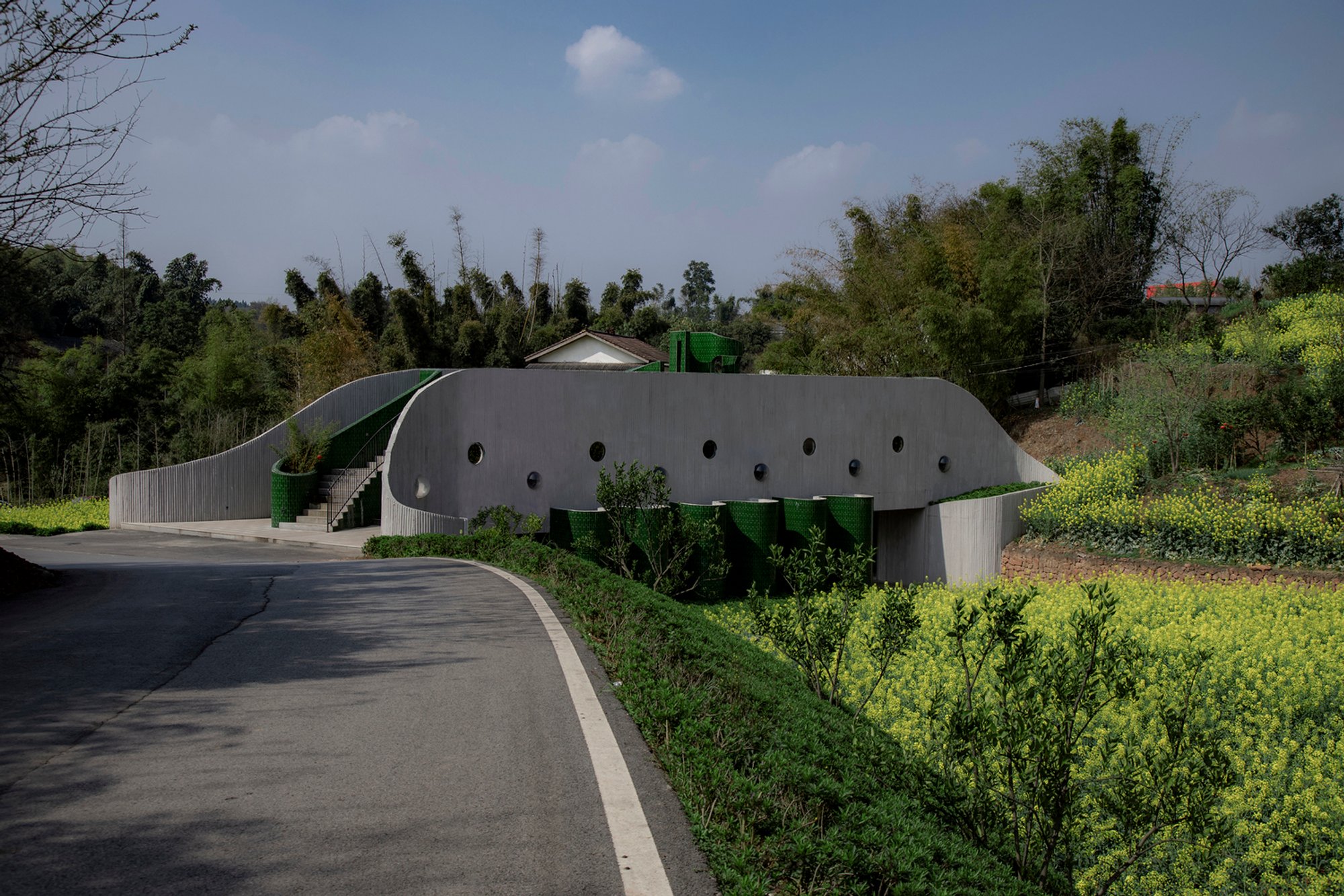 Bridge-Toilet by FMD: A Public Utility That Connects Infrastructure, Culture, and Ecology
