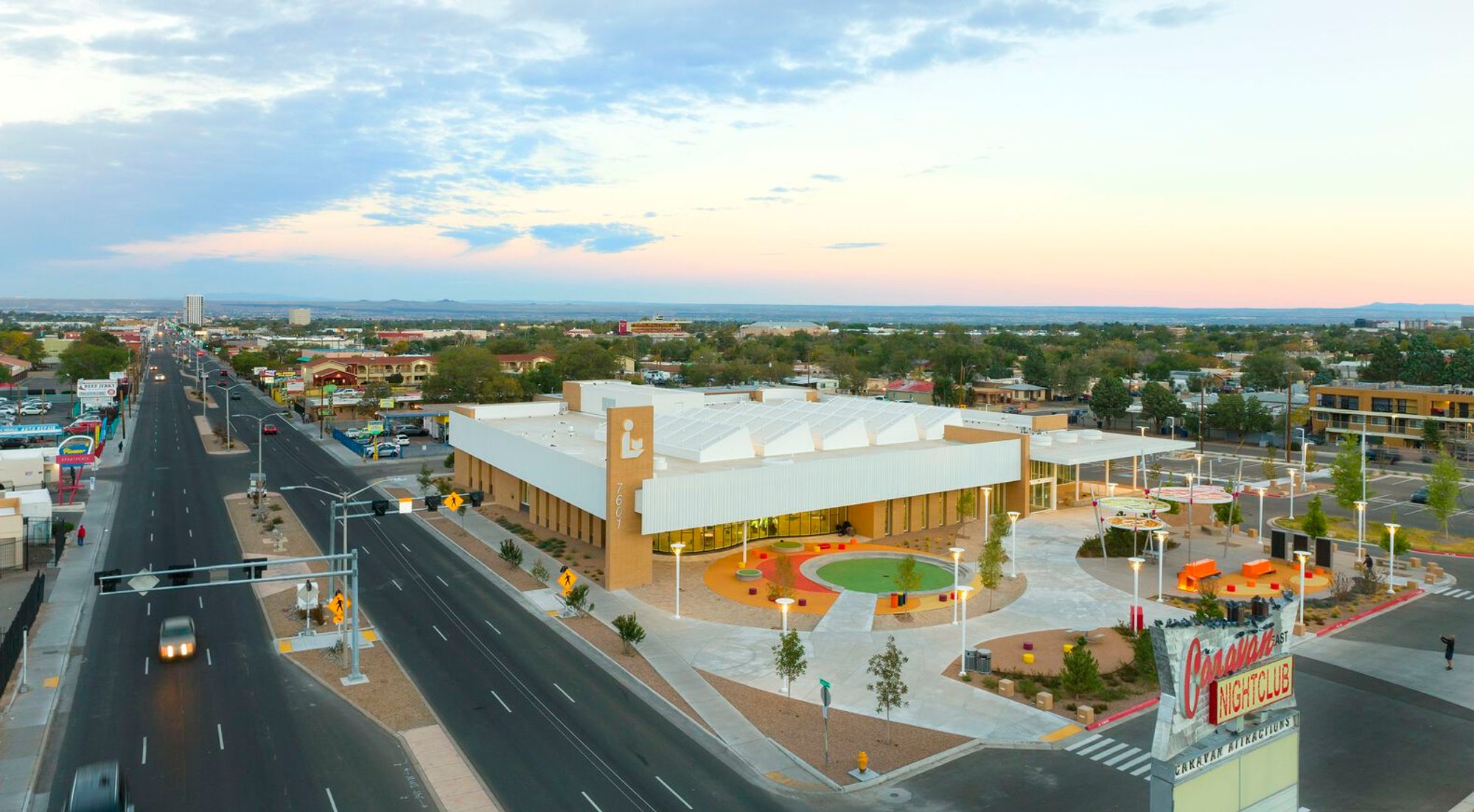 CABQ International District Library by RMKM Architecture: A New Cultural Beacon in Albuquerque