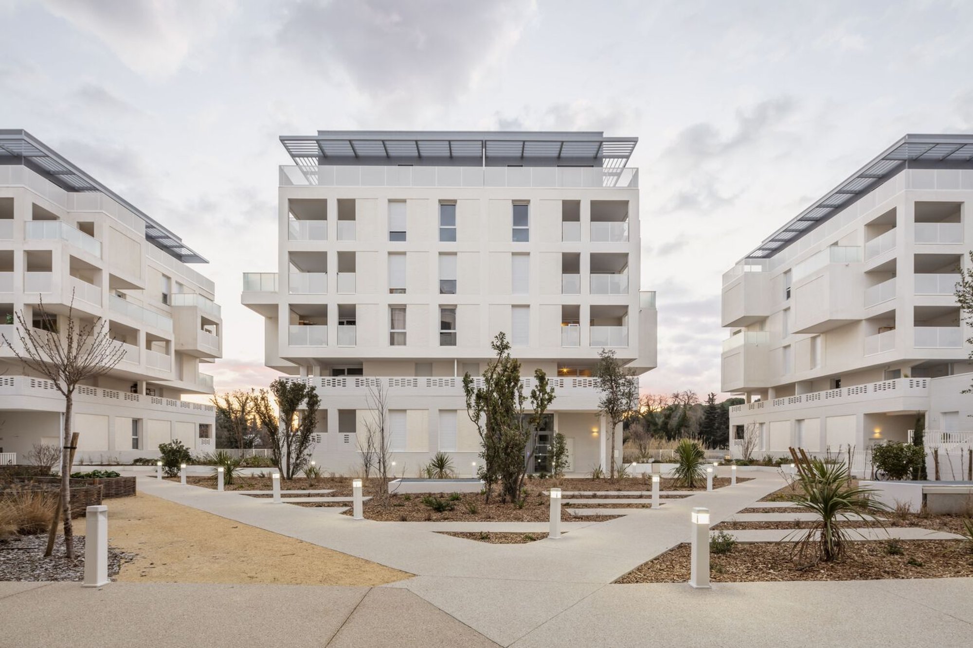Cosmopoly Apartments: Integrating Landscape, Community, and Architecture in Castelnau-le-Lez