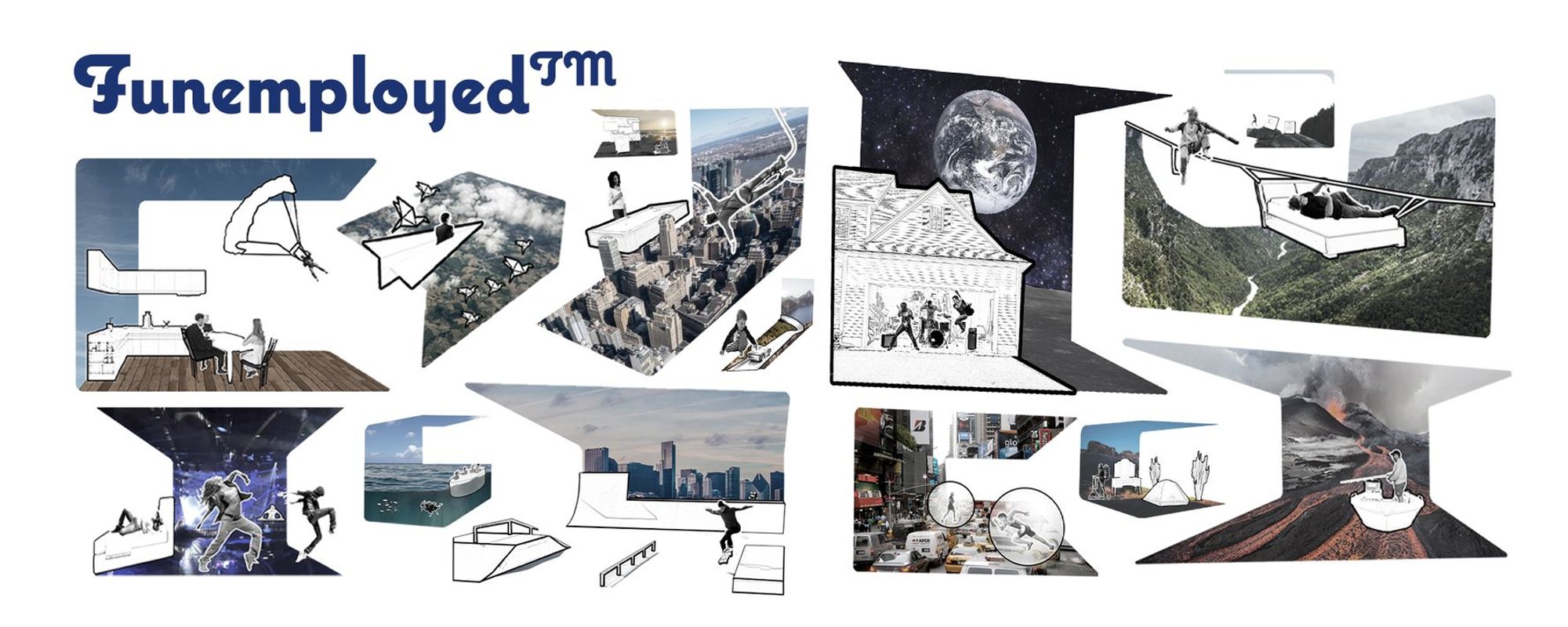 Funemployed™: A Vision of Virtual Architecture for Human Liberation