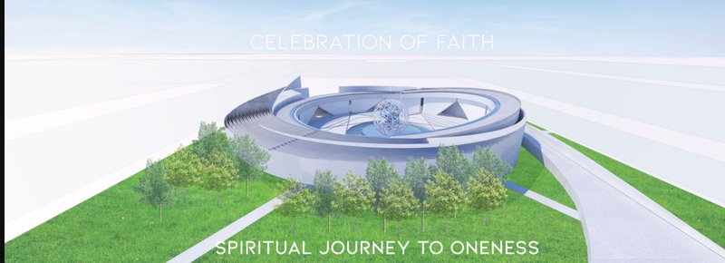 A circular sanctuary in Tokyo symbolizing unity, spiritual awakening, and the journey toward divine connection.