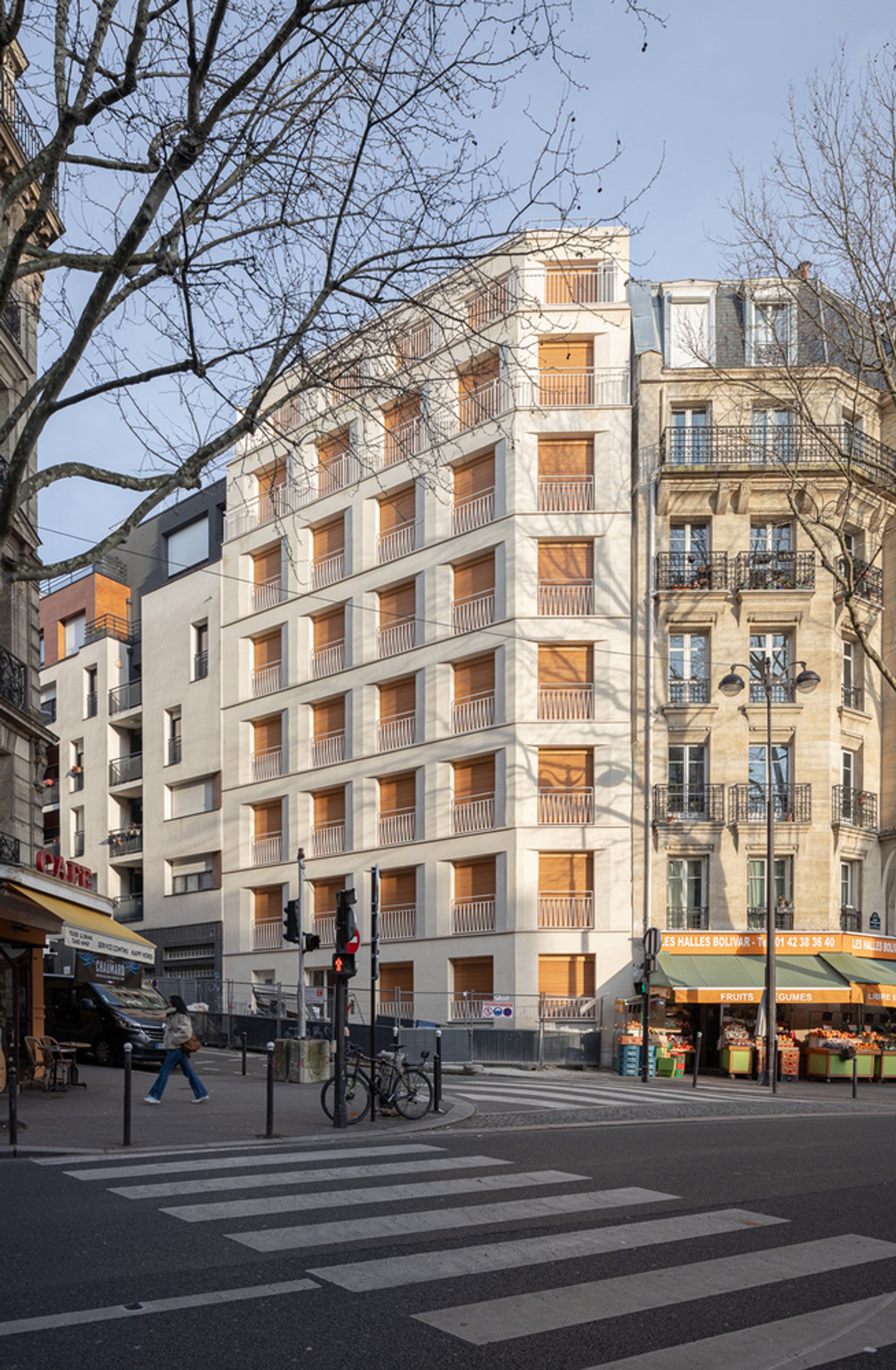 Low-Carbon Urban Housing Architecture: Pradrier 15 by Mobile Architectural Office in Paris