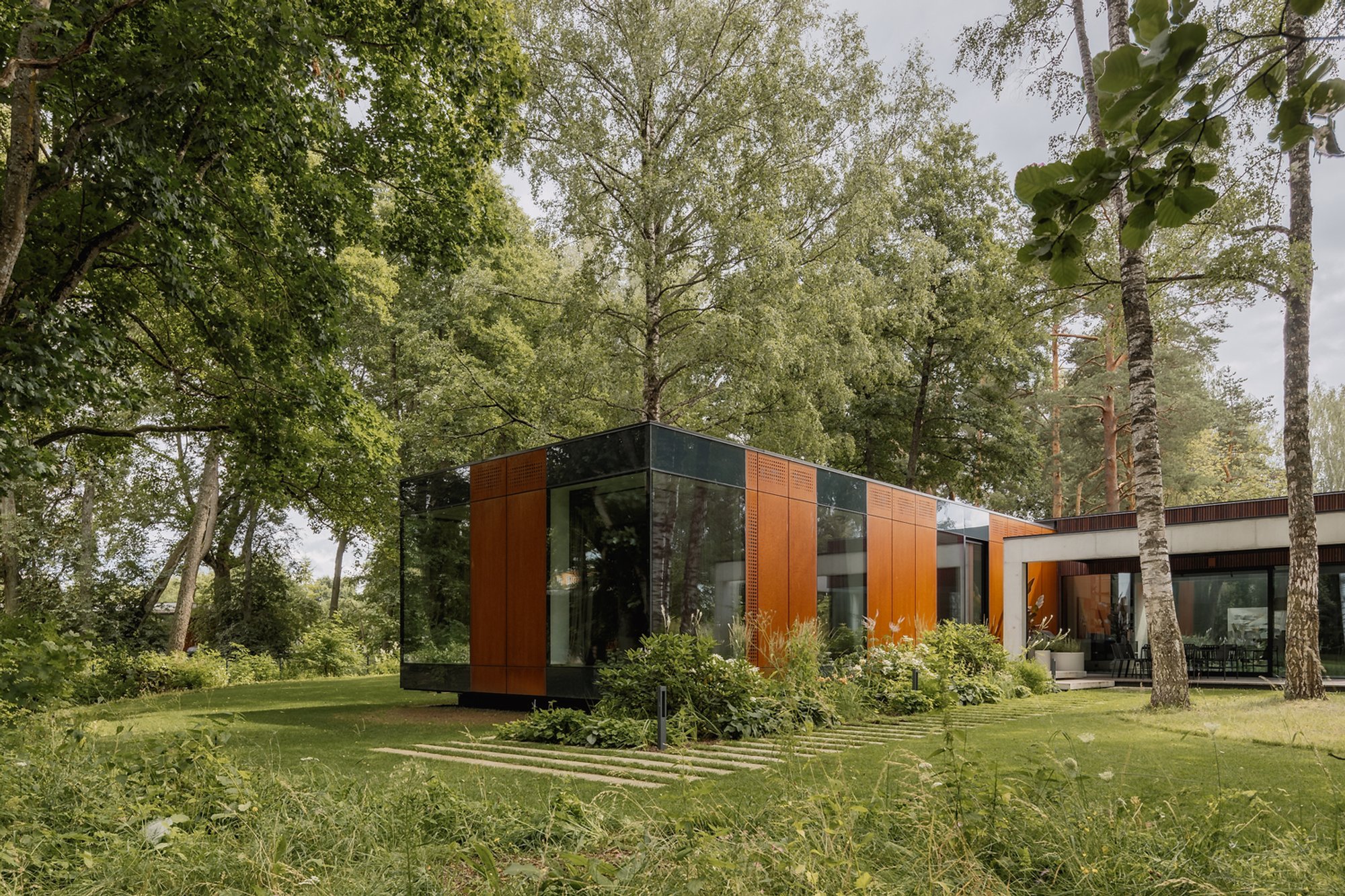 Modern Sustainable House Design: CRS79 Residence by OAD in Riga, Latvia